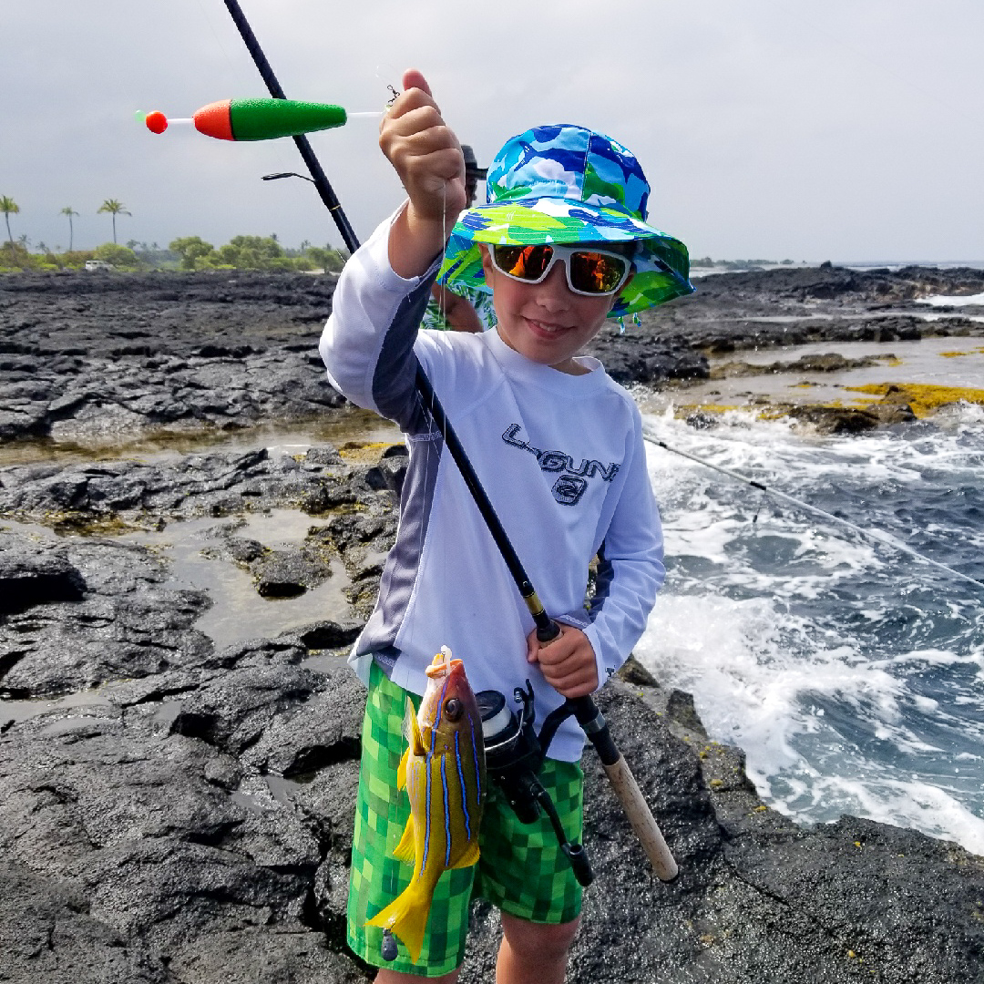 fishing kid